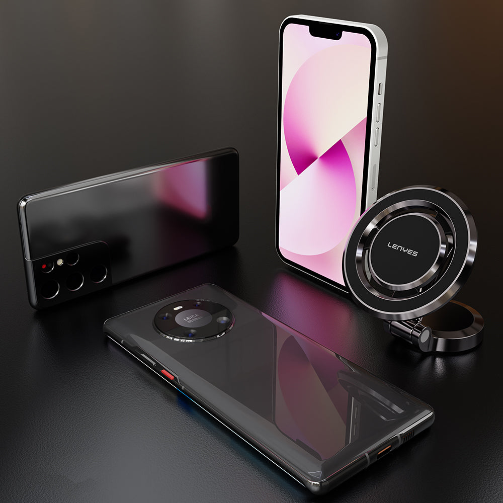 Lenyes CR160 Magnetik M-safe 360° Oynar Başlıklı Araç İçi Telefon Tutucu Lenyes CR160 Magnetik M-safe 360° Oynar Başlıklı Araç İçi Telefon Tutucu